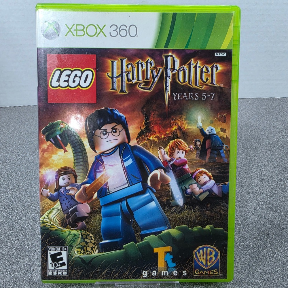 LEGO Harry Potter Years 5-7 Xbox 360 NTSC Green Good Action Adventure Game